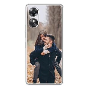 Oppo A18 Mobile Cover Transparent भी मिलेगा OR Customize भी करवा लो