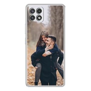 Samsung A22 5g  Mobile Cover Transparent भी मिलेगा OR Customize भी करवा लो