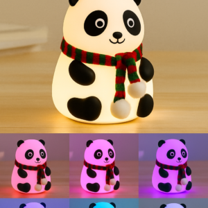 Bahubali Here® Touch Silicone Panda Light